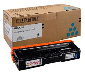RICOH originálny toner 407544 / pre SP C250DN/C250SF / 1.600 strán / azúrová