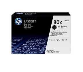 HP tisková kazeta černá velká, 2 pack CF280XD originál