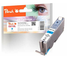 Peach CLI-571 C XL / alternatívny cartridge / modrá