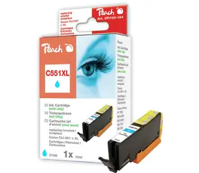 Peach CLI-551XL alternativní cartridge s čipem