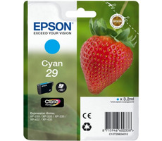 EPSON T2982 originálny cartridge 29 / XP-235, XP-332 / 3.2 ml / Modrá