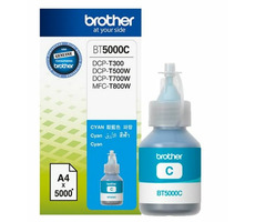 Brother BT-5000C originálny atrament / DCP-T300 / DCP-T500W / DCP-T700W / 5000 strán / modrá