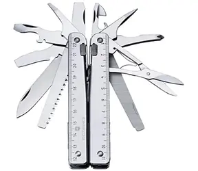 VICTORINOX SWISSTOOL X (3.0327.N) / Multifunkčné vreckové náradie a nôž / Počet funkcií 27 / nylonové púzdro