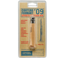 Opinel 1254 VRI N°09 Inox 9 cm buk / Zatvárací nôž
