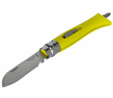Opinel 1804 VRI N°09 Inox 7 cm žltá / Vreckový nôž pre domácich majstrov DIY