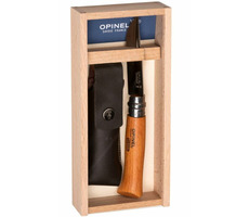 Opinel 815 VR N°08 Carbon 8.5 cm / Vreckový nôž v darčekovom balení s puzdrom