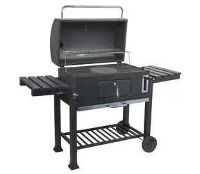 Cattara Gril na drevené uhlie ROYAL GRANDE XXL liatinový rošt / Rošt: 73 x 41 cm