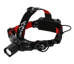 Cattara Čelovka LED 180lm ZOOM čierna / CREE XP-E 3 W / 3x 1.5 V AAA / IP44 / dopredaj