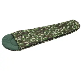 Cattara NAVY / Spací vak múmie / 230 x 80|55 cm / 20°C | 15°C | 10°C