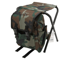 Cattara OLBIA ARMY / Stolička skladacia s batohom / nosnosť: 90 kg