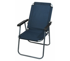 Cattara LYON tmavo modrá / Stolička kempingová skladacia / nosnosť: 90 kg