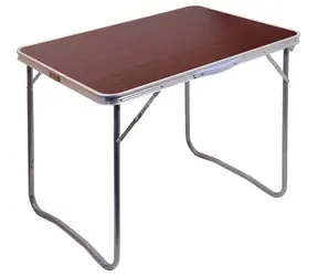 Cattara BALATON hnedá / Stôl kempingový skladací / 80 x 60 x 66 cm