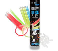 PLANTIN Glow Stick Slim / svietiace tyčky 100 ks / 4 farby