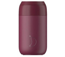 CHILLY&#39;S Series 2 Coffee Mug 340ml Maple Red / Termo hrnček / Nerezová oceľ