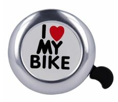 Forever Zvonček na bicykel (I love my bike) Outdoor strieborná