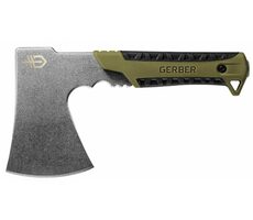 GERBER Pack Hatchet zelená / Príručná sekerka / z jedného kusu / nerez oceľ / puzdro