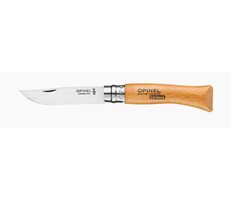 Opinel 7 vreckový nôž zatvárací 8 cm - nerez čepeľ / drevená rukoväť
