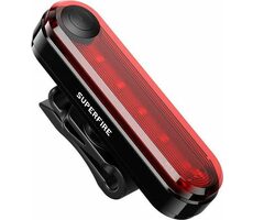 Superfire BTL01 zadné svetlo na bicykel / USB / 230 mAh