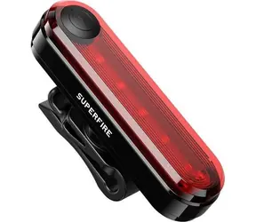Superfire BTL01 zadné svetlo na bicykel / USB / 230 mAh
