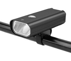 Superfire GT-R1 svietidlo na bicykel čierna / 200lm / USB