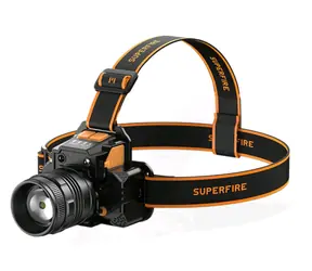 Superfire HL58 čelovka oranžovo-čierna / 350lm / USB