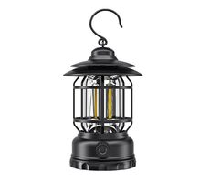 Superfire T51 kempingová lampa čierna / 850lm / 1400 mAh / USB-C / IP43