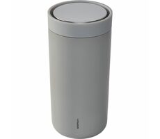 Stelton To-Go Click 0.4 l šedá / Termohrnček