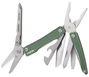 Nextool NE20050 Multitool zelená / Multifunkčné kliešte / 10 nástrojov 