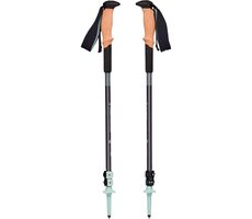Black Diamond Pursuit Shock M/L šedo červená / trekingové palice / 125 - 140 cm