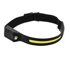 Cattara Čelové svietidlo STRIP SENSOR čierna / 350 lm / AKU / LED
