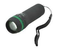 Cattara Vreckové svietidlo ZOOM čierna / 50 lm / 8-12 hodín / 3x AAA batérie / LED