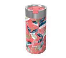 Quokka Boost Coffee Tumbler 400ml Exotic Pink / Termohrnček so sitkom / nerezová oceľ 