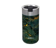 Quokka Boost Coffee Tumbler 400ml Greenstone / Termohrnček so sitkom / nerezová oceľ 