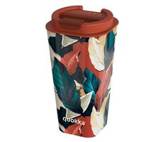 Quokka Vaso Cafe Doble Pared 450ml Autumn Fall / Termohrnček / dvojitý plastový plášť