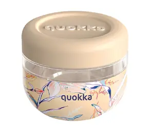 Quokka Bubble Food Jar 500 ml Vintage Floral / Nádoba na jedlo / plast