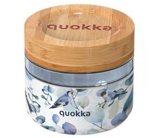 Quokka Deli Food Jar 500 ml Blue Nature / Nádoba na jedlo / sklo / dopredaj