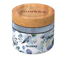 Quokka Deli Food Jar 820 ml Blue Nature / Nádoba na jedlo / sklo