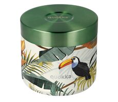 Quokka Whim Food Jar 600ml Tropical / Termonádoba na jedlo / nerezová oceľ 