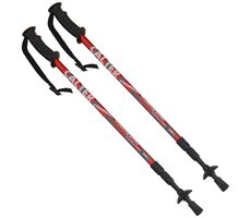 CALTER STROMBOLI 3-dielne pár červená / Trekingové palice / 65/110-135cm