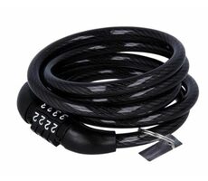 Forever KYL-100 Zámok na bicykel s číselným kódom čierna