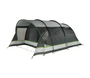 High Peak Garda 5.0 šedo-zelená / Stan pre 5 osoby / 550 x 300 x 210 cm / vodný stĺpec: 4000mm