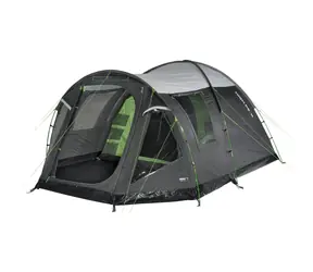 High Peak Santiago 5.0 šedo-zelená / Stan pre 5 osôb / 430 x 280 x 175/190 cm / vodný stĺpec: 4000mm