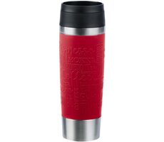 Emsa Travel Mug Classic Grande 0.5l červená / Termohrnček / nerezová oceľ
