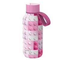 Quokka Detská termofľaša SOLID pink bricks 330 ml