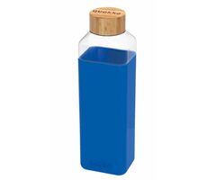 Quokka Sklenená fľaša na vodu Storm Azure 700 ml