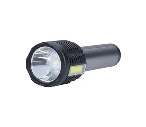 Solight LED nabíjacie ručné svietidlo 2x3W čierna