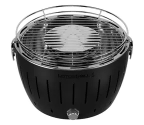 LotusGrill G280 U čierna / Gril na drevené uhlie / Priemer roštu 25.8 cm