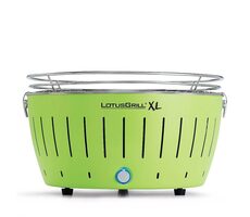 LotusGrill G435 U zelená / Gril na drevené uhlie / Priemer roštu 40.5 cm