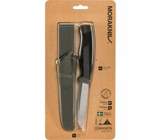 Morakniv Companion Heavy Duty čierna / Outdoor nôž / nerezová oceľ / čepeľ 10.4 cm / plastové púzdro