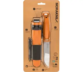 Morakniv Kansbol + Survival Kit oranžová